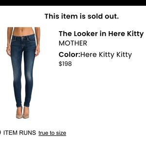 Mother size 26 jeans